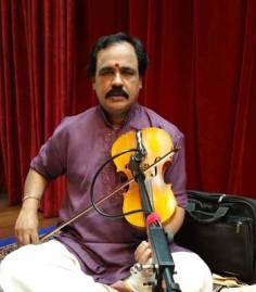 Indian Classical Violin Music Teacher Singapore