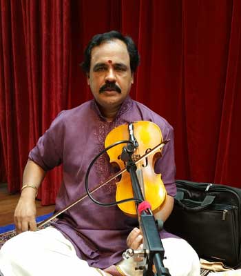 Indian Carnatic violin Lessons for Beginners Singapore